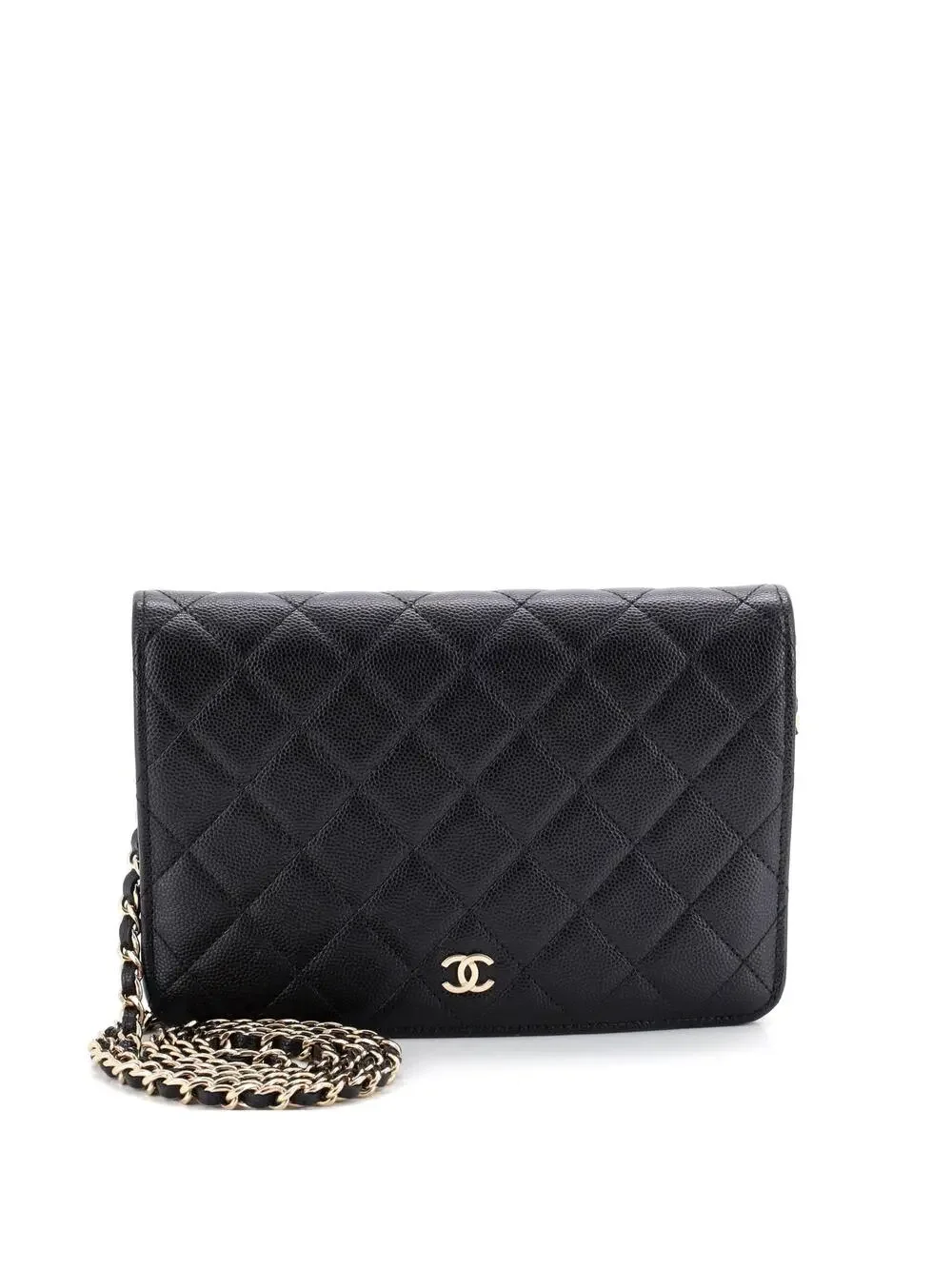 Chanel Cc Full Flap Wallet On Chain #254462C40B